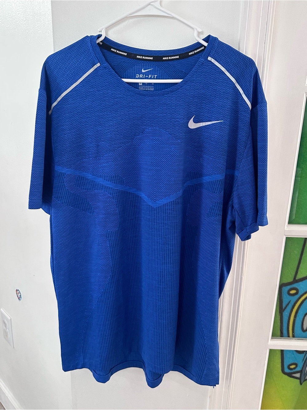 Nike Men's Royal Blue Dri-FIT Short Sleeve Performance Tee